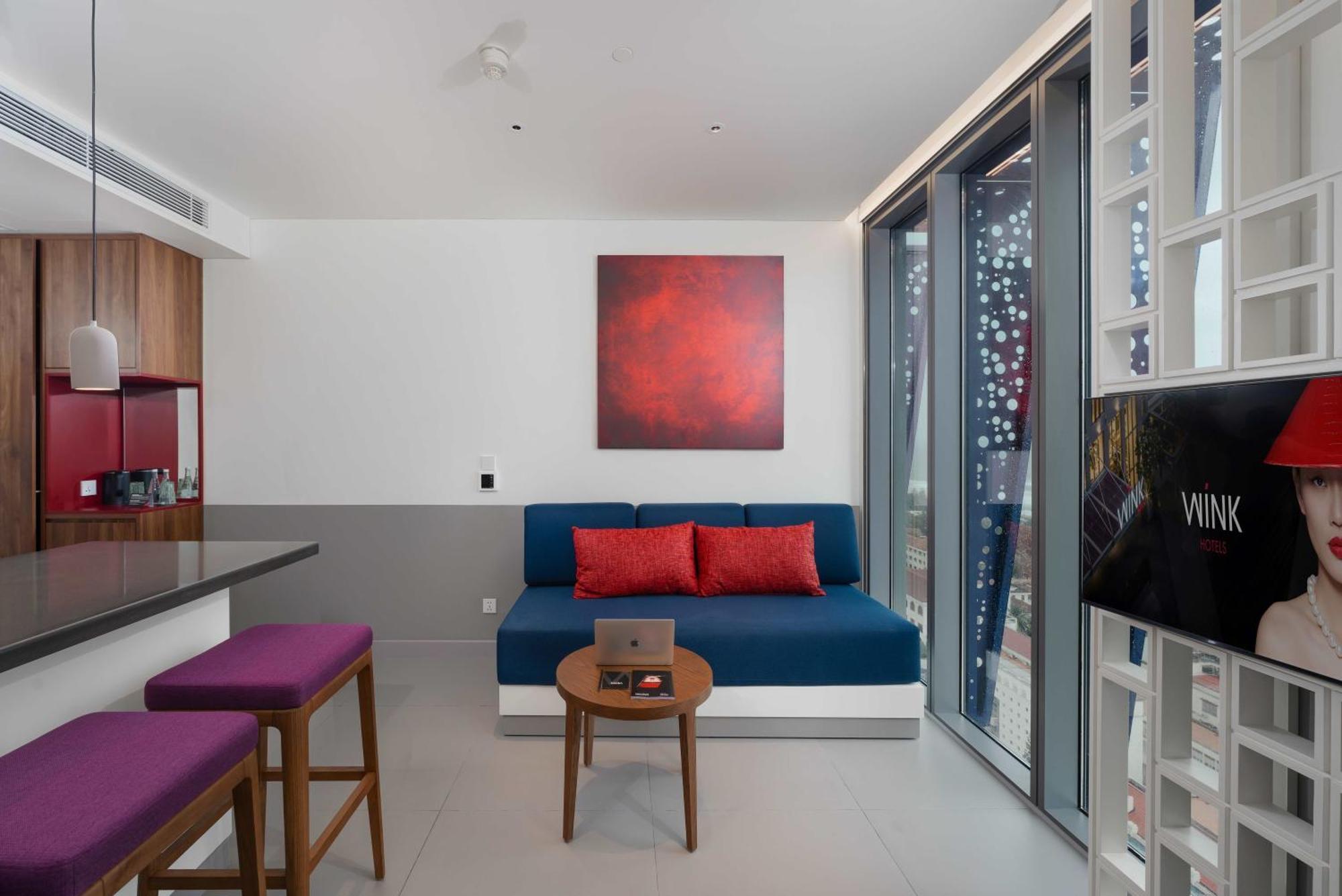 Wink Icon Hotel Danang Riverside - Luxury Suites - 24Hrs Stay & Rooftop Pool Bar エクステリア 写真
