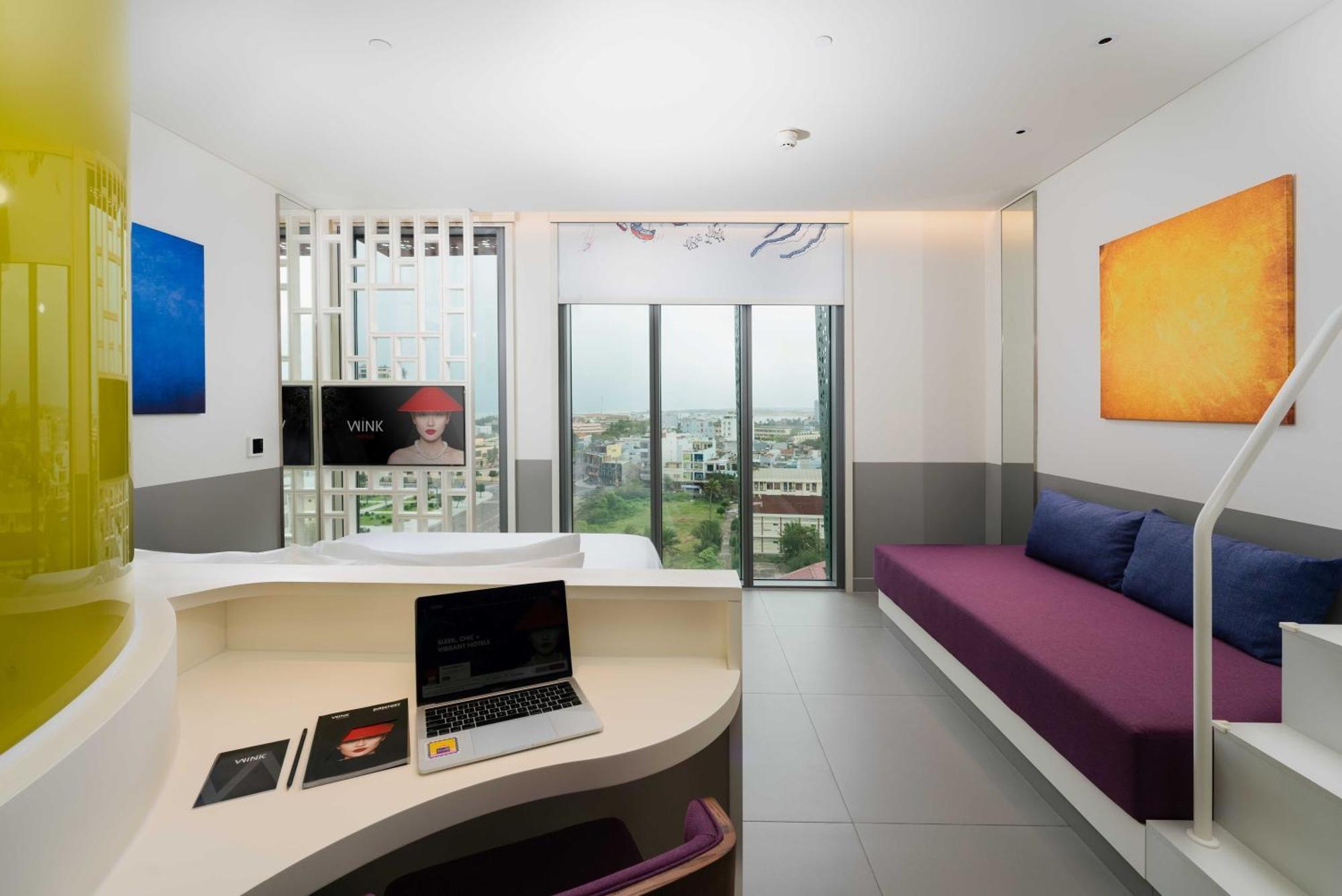 Wink Icon Hotel Danang Riverside - Luxury Suites - 24Hrs Stay & Rooftop Pool Bar 部屋 写真